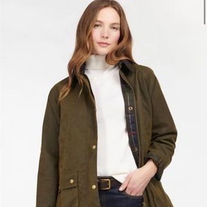 Barbour acorn waxed cotton jacket
